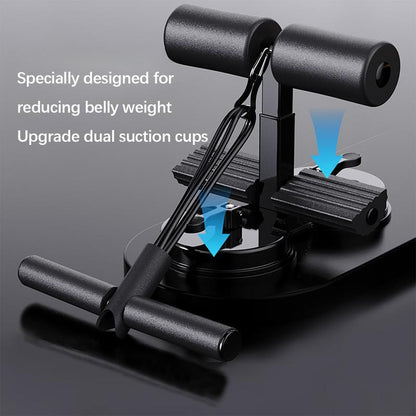 Sit up Exercise Equipment for Home Workouts Sit up Bar Foot Holder Rubber Suction Cup Abs Assistant Device Ab Crunch Machine Sit up Foot Anchor Easy Home Abs Workout Tool